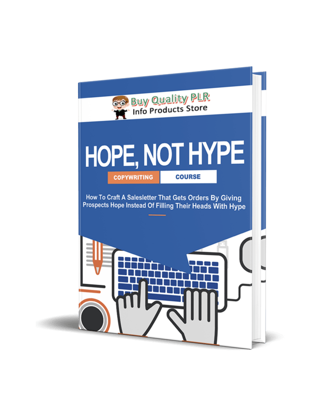 Hope Not Hype PLR Ebook - Rebrandable Course
