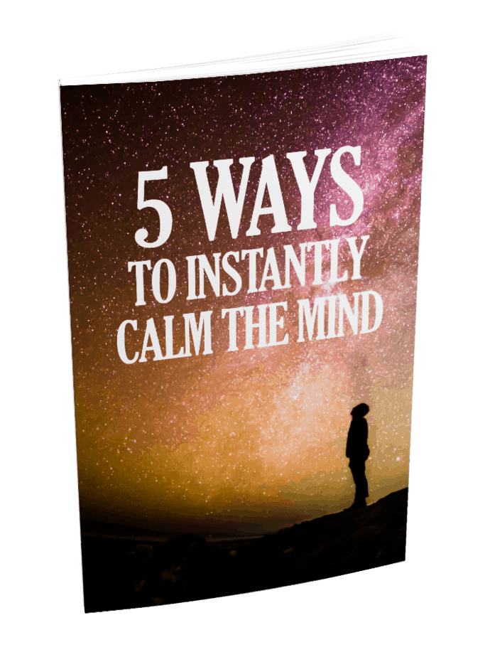 5 Ways To Instantly Calm The Mind MRR Ebook and Squeeze Page