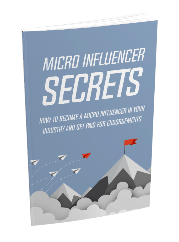 Micro Influencer Secrets MRR Ebook with Reseller Toolkit lead magnet