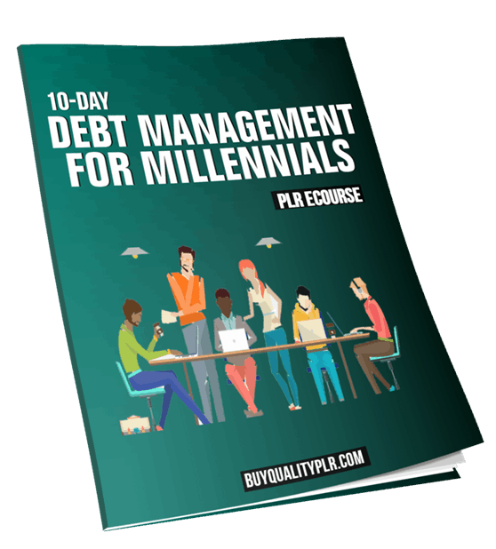 10-Day Debt Management for Millennials PLR ECourse