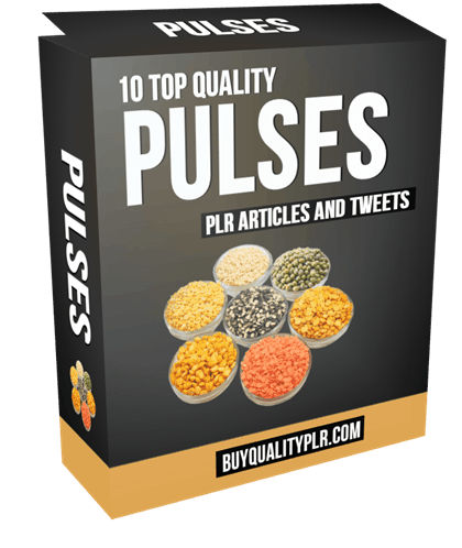 10 Top Quality Pulses PLR Articles and Tweets