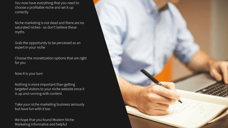 Modern Niche Marketing Sales Funnel with MRR Conclusion