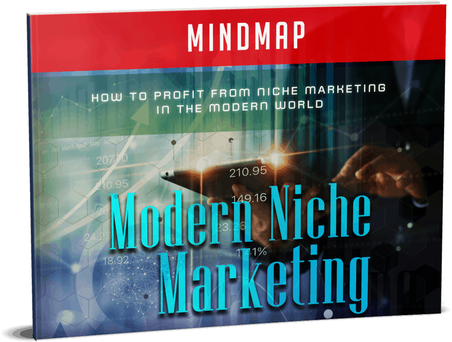 Modern Niche Marketing Sales Funnel with Master Resell Rights Mindmap