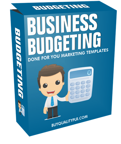 Business Budgeting Done For You Marketing Templates