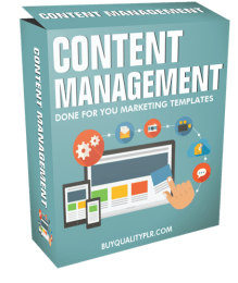 Content Management Done For You Marketing Templates
