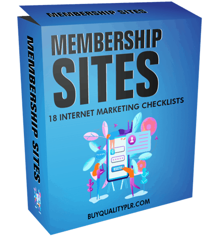 Internet Marketing Checklist Membership Sites