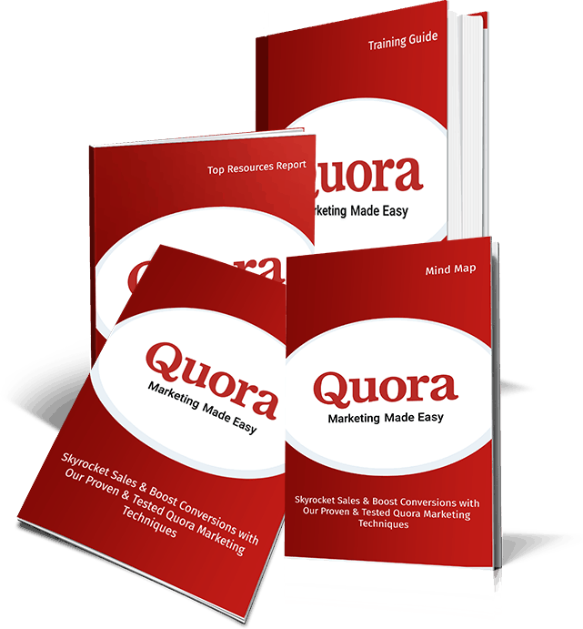 Quora Marketing Made Easy Front End Package