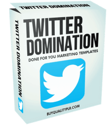 Twitter Domination Done For You Marketing Templates