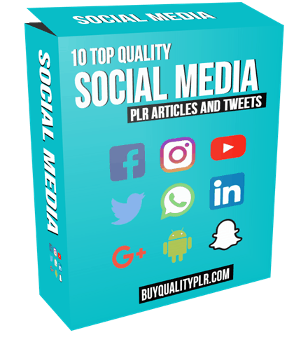 10 Top Quality Social Media PLR Articles and Tweets