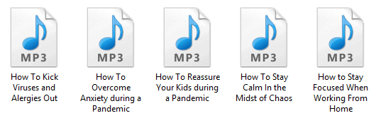 Pandemic Survival Solutions MP3 Audio Files