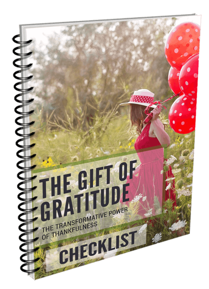 Gift Of Gratitude Checklist