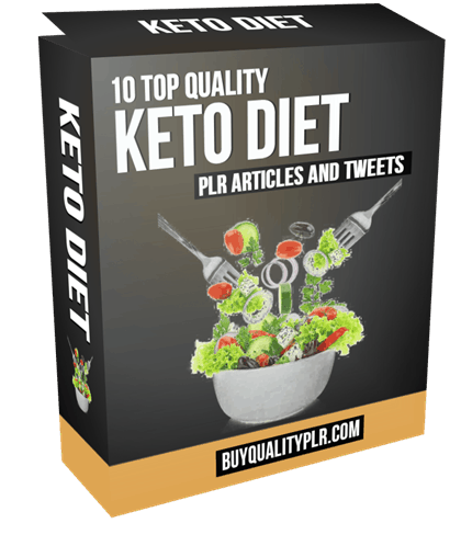 Keto Diet PLR Articles and Tweets Pack