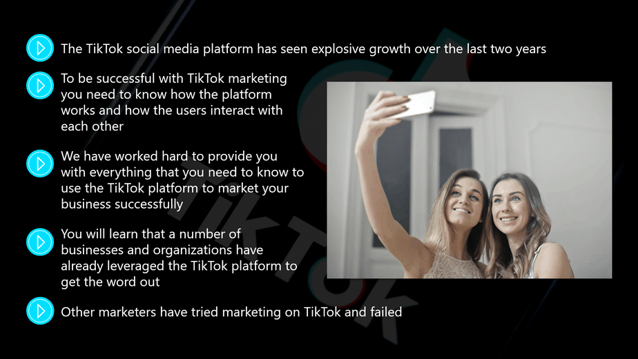TikTok Marketing Introduction TikTok Marketing Introduction