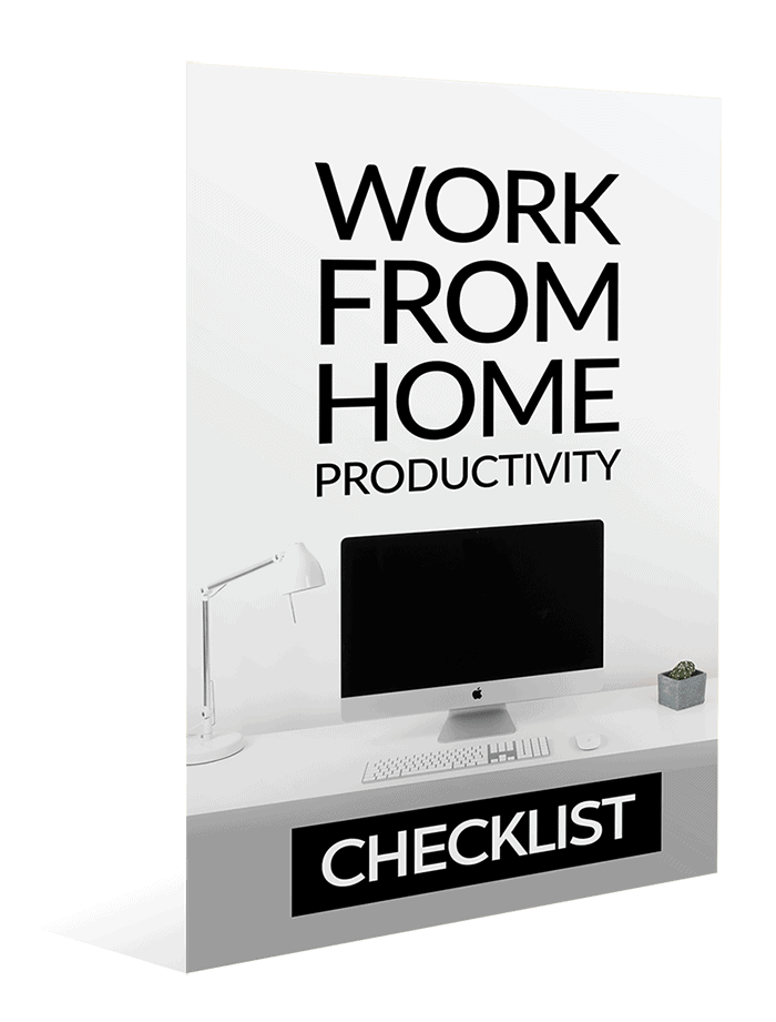 Work From Home Productivity Checklist