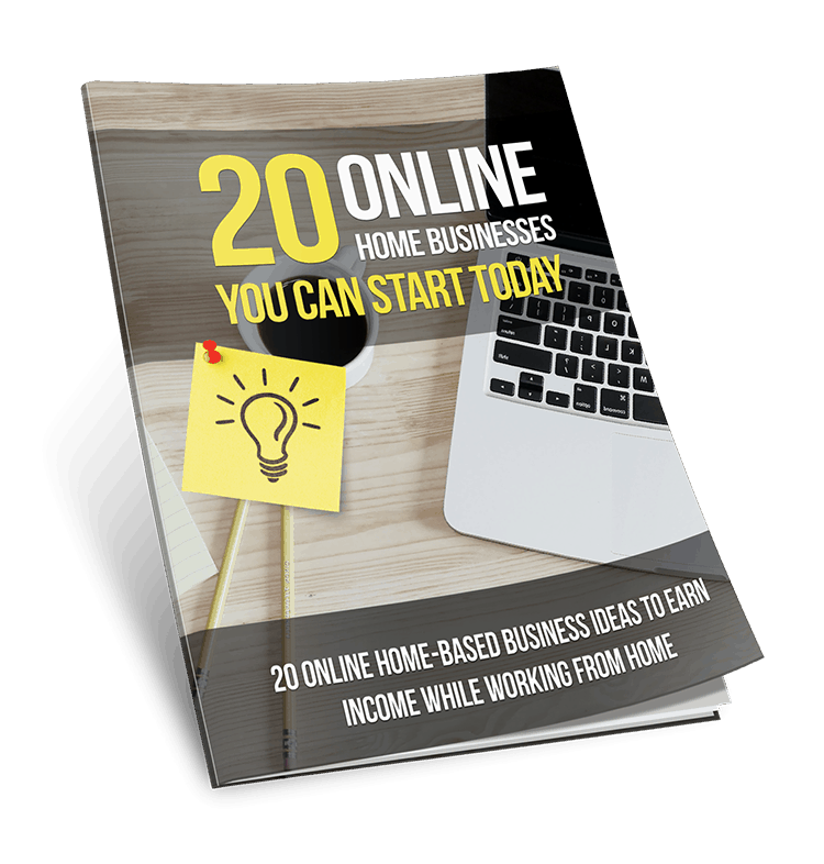 20 Online Home Businesses You Can Start Today PLR eBook