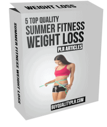 5 Top Quality Summer Fitness Weight Loss PLR Articles