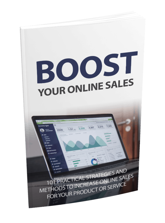 Boost Your Online Sales Ebook Boost Your Online Sales Ebook