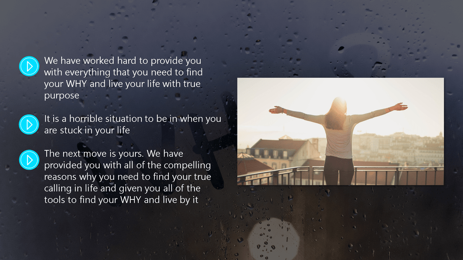 Find Your WHY To Get Unstuck Conclusion