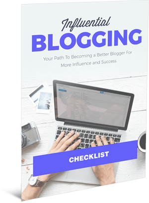 Influential Blogging Checklist