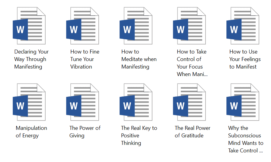 Top Quality Manifestation Mindset PLR Articles Top Quality Manifestation Mindset PLR Articles