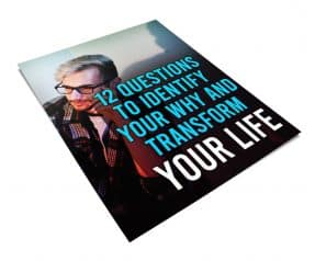 12 Questions To Identify Your Why and Transform Your Life MRR eBook and Squeeze Page