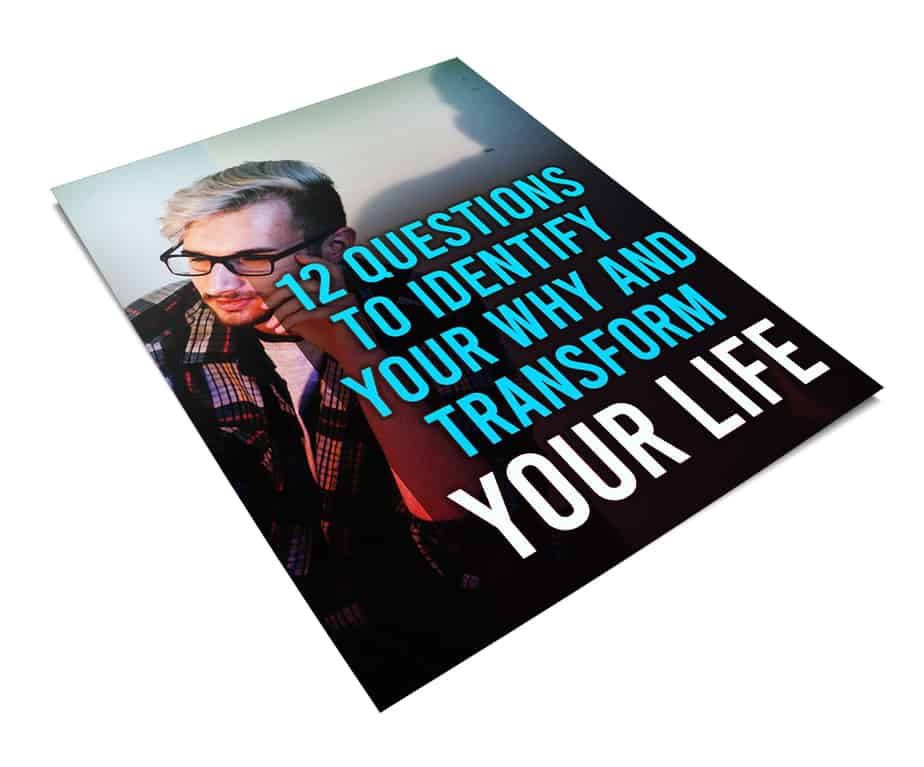 12 Questions To Identify Your Why and Transform Your Life MRR eBook and Squeeze Page
