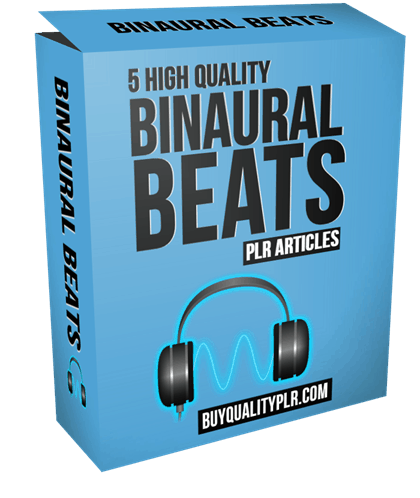 5 High Quality Binaural Beats PLR Articles