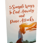 5 Simple Ways End Anxiety MRR Lead Magnet and Squeeze Page