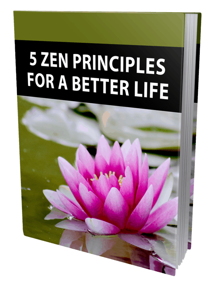 5 Zen Principles For A Better Life MRR Lead Magnet and Squeeze Page