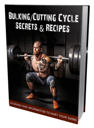 Bulking Cutting Cycle Secrets MRR Lead Magnet and Squeeze Page