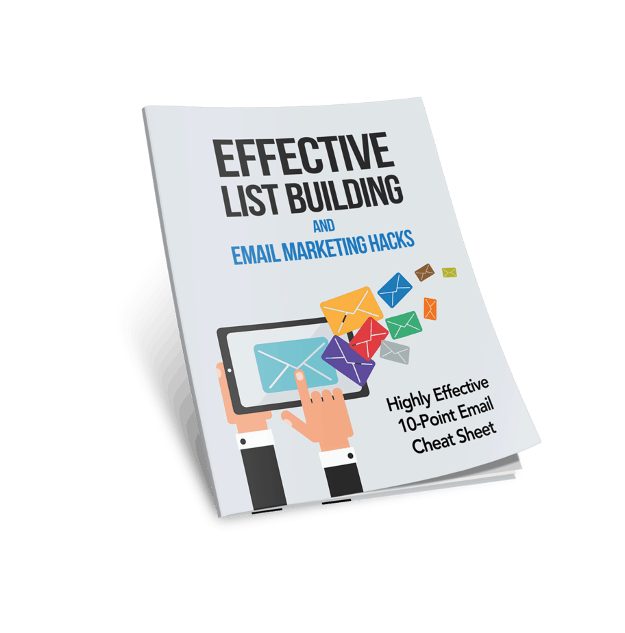 Effective List Building and Email Marketing Hacks Cover