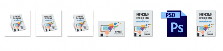 Effective List Building and Email Marketing Hacks Screenshot of PLR Graphics
