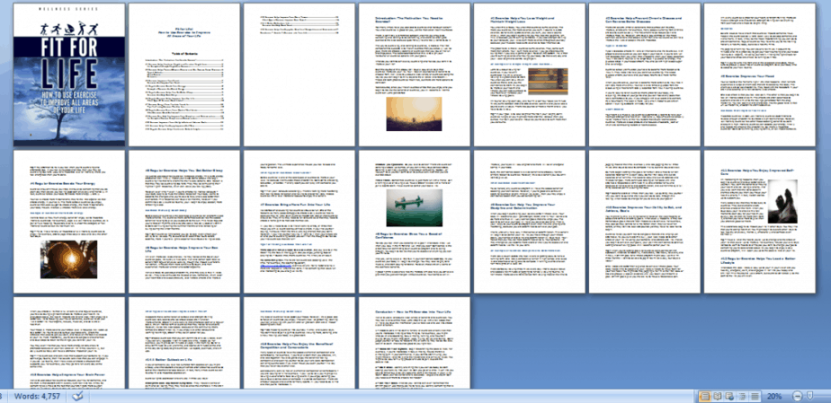Fit for life premium plr ebook 4700 words preview Fit for life premium plr ebook 4700 words preview