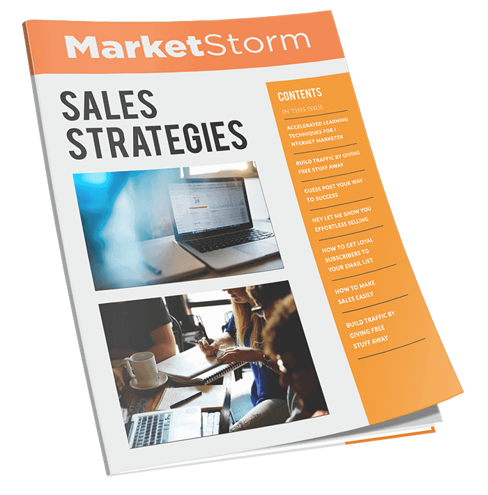 Marketstorm Sales Strategies MRR Newsletter Magazine