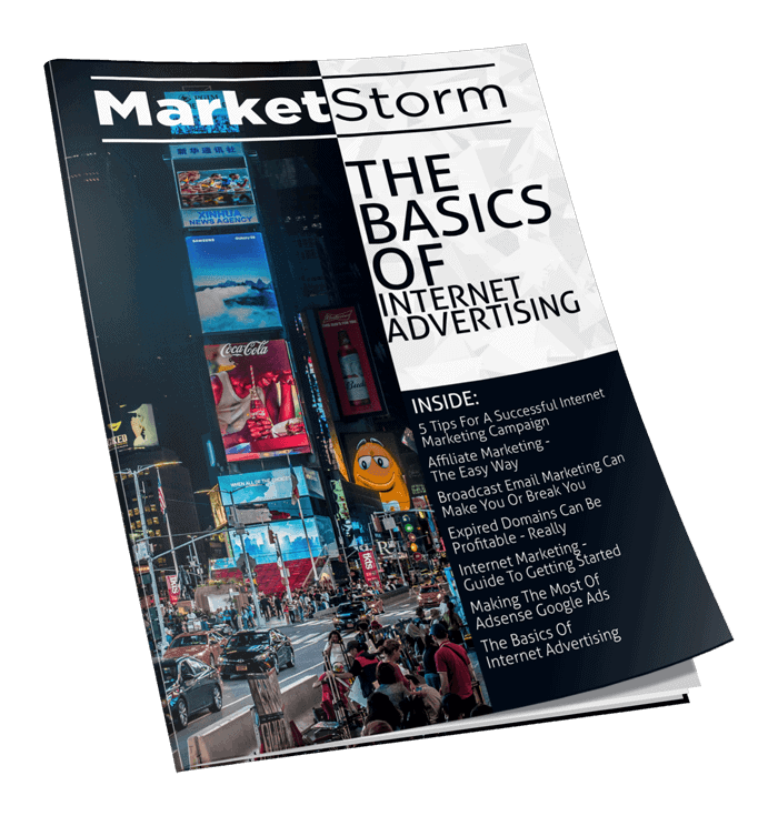 Marketstorm The Basics of Intenet Advertising MRR Newsletter Magazine