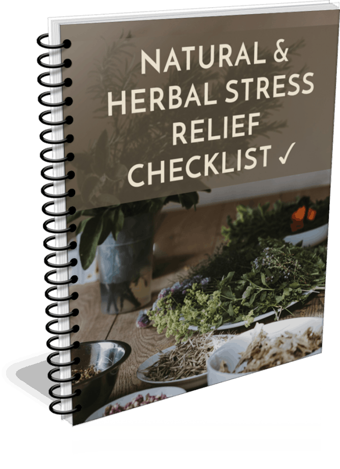 The Guide to Natural & Herbal Stress Relief  Premium PLR Checklist Ebook