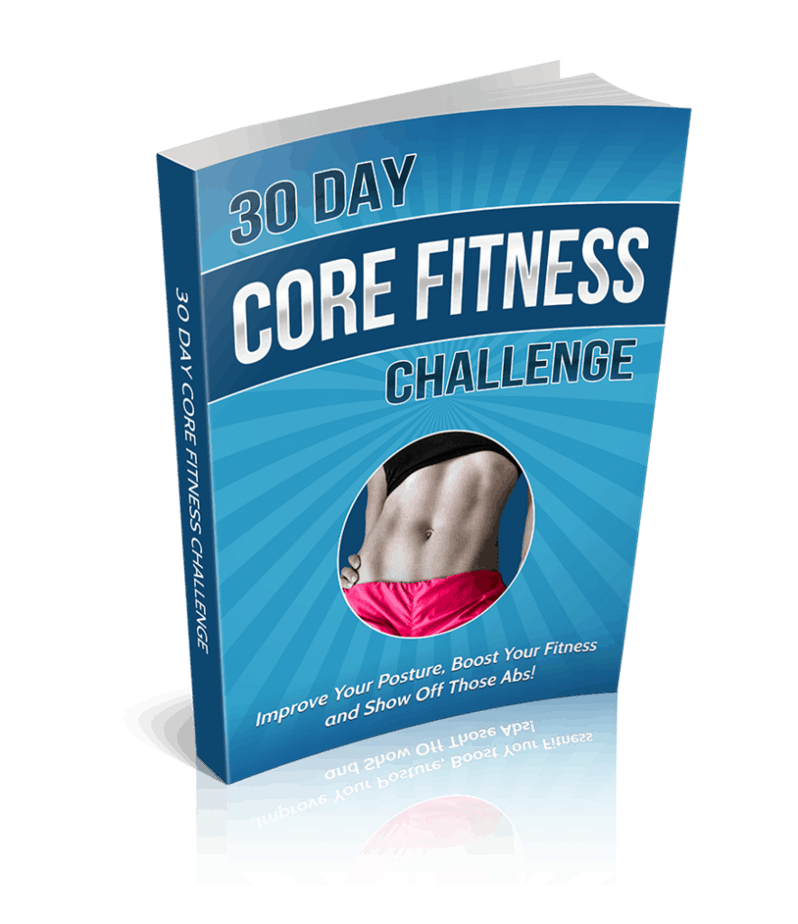 30 day core fitness challenge premium plr ebook