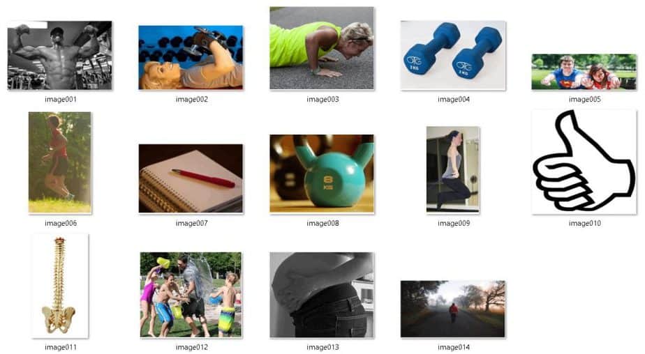 Core Fitness Royalty Free Images