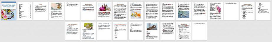 Essential Oils PLR Ebook Sneak Preview