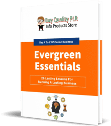 Evergreen Essentials A To Z PLR eCover
