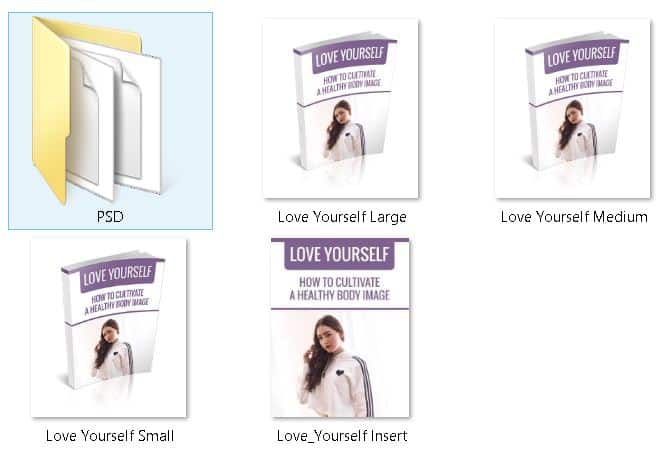 Healthy Body Image Premium PLR Ecovers