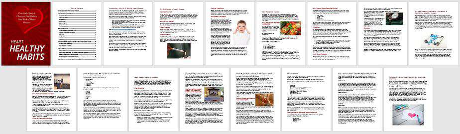 Healthy Heart Habits Premium PLR Package | Heart Disease PLR Pack