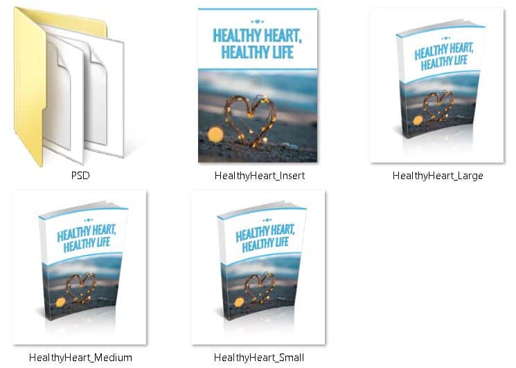 Healthy Heart Premium PLR Ecovers
