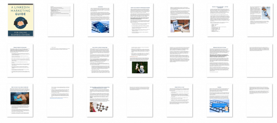 LinkedIn PLR eBook Inside Look LinkedIn PLR eBook Inside Look
