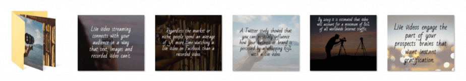 Live Video PLR Social Graphics Live Video PLR Social Graphics