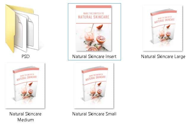 Natural Skincare Premium PLR Ecovers