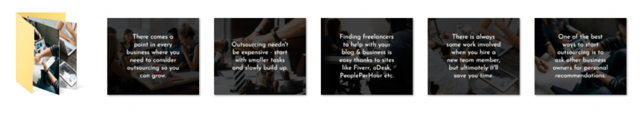 Outsourcing PLR Social Graphics