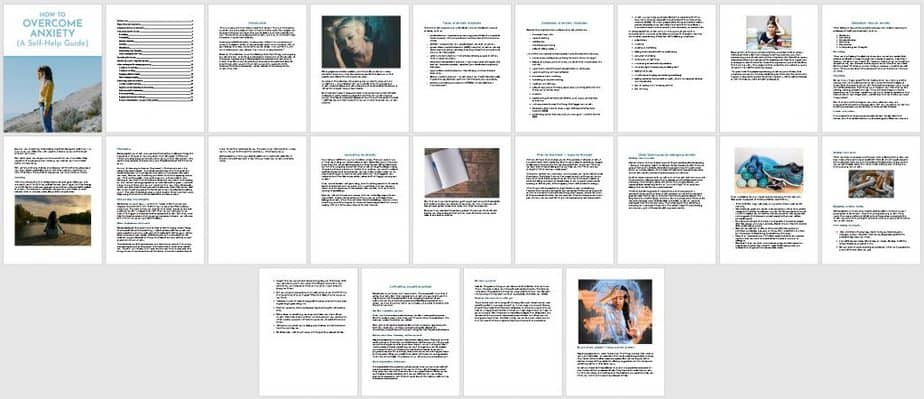 Overcoming Anxiety Premium PLR Ebook Sneak Preview