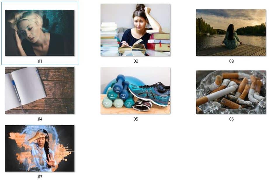 Overcoming Anxiety Royalty Free Images