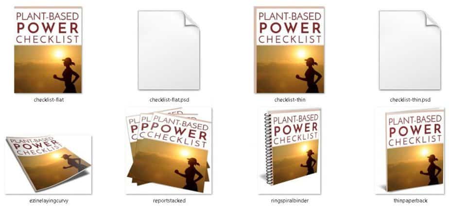 Plant Based Power Premium PLR Checklist Ecovers